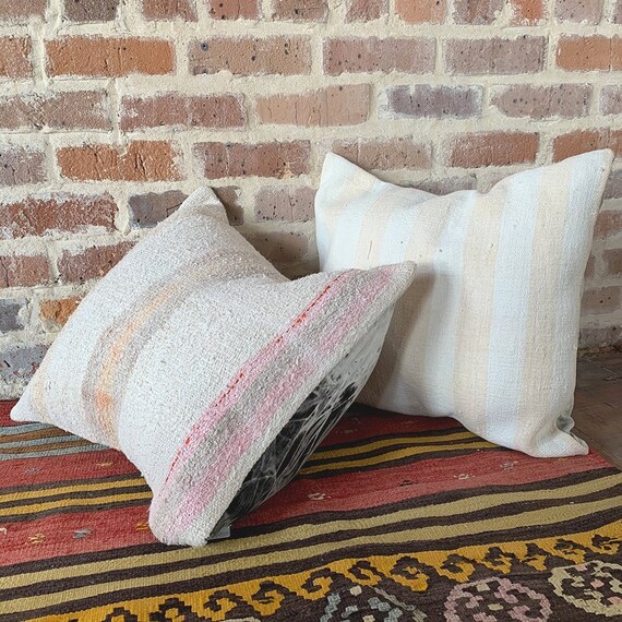 Turkish Kilim Rug Pillows