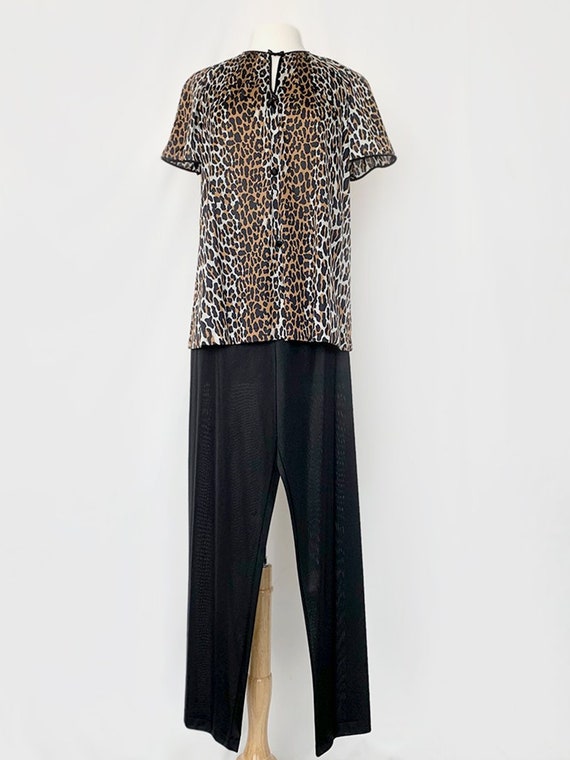70's Leopard Pajama Set