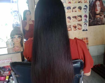 Cola de caballo de cabello humano natural 1453 – 16 pulgadas / 85 g