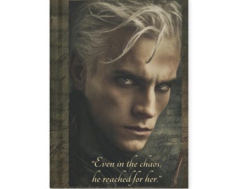 Draco och Hermione Blodseden Inbunden journal i matt omslag