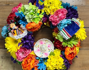 Fiesta de Colores Wreath