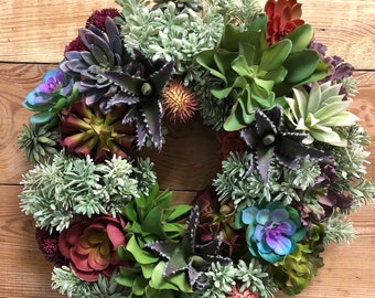 Classic BHD Succulent Wreath