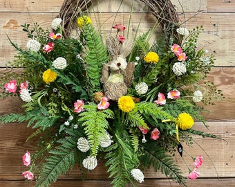 Bunny Garden Wreath