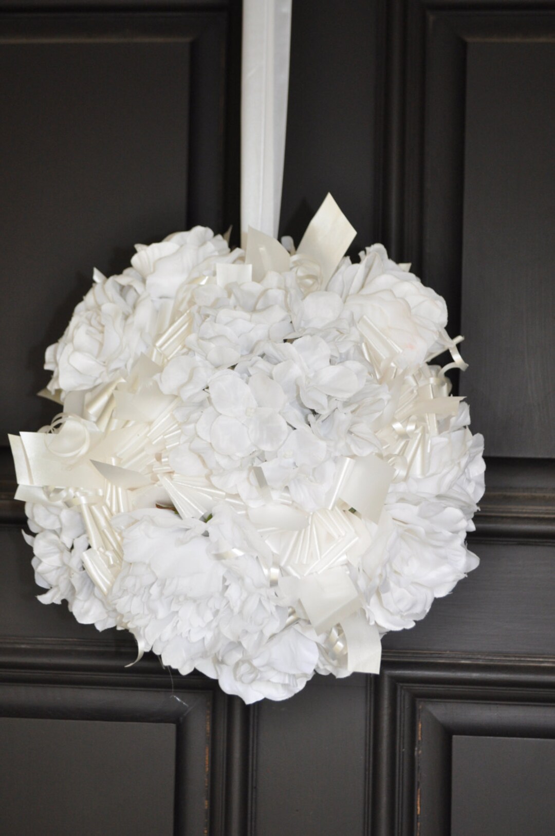 Wedding Decoration-wedding Kissing Ball-white Kissing - Etsy