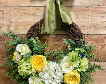 Spring Flower Wreath