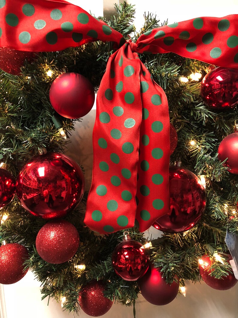 Evergreen Wreath-Light up Wreath-Christmas Spirit Wreath Christmas Wreath-Holida Wreath-Oranament Wreath
