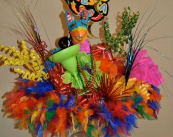 Mexican Party Decor-Fiesta Wreath-Cinco de Mayo Wreath-Fiesta Decor-Party Decor-Table Centerpiece