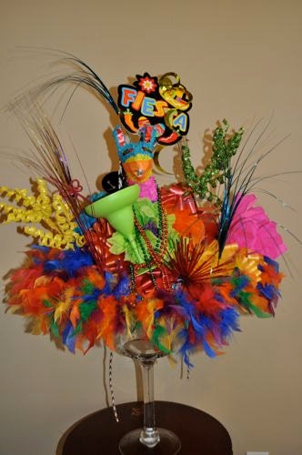 Mexican Party DecorFiesta WreathCinco de Mayo WreathFiesta DecorParty DecorTable Centerpiece