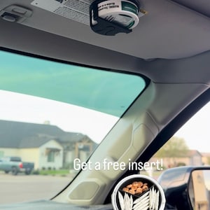 2 Clips - FREE Insert - LOOK - ZN Nicotine Visor Clip With Free insert