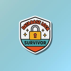 Database Lock Sticker | Clinical Research | Clinical Trial Sticker | Study Coordinator| Research Associate | Science Cute Vinyl | Researcher