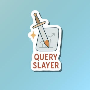 Query Slayer Clinical Trials Sticker | Clinical Research | Research Associate | Science Cute | Research Coordinator | Research Nurse