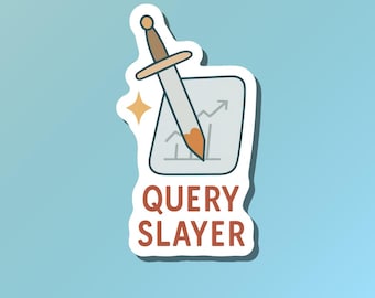 Query Slayer Clinical Trials Sticker | Clinical Research | Research Associate | Science Cute | Research Coordinator | Research Nurse