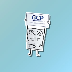 スポンジスティックGCPステッカー | 臨床研究 | 研究員 | 科学 | 研究コーディネーター | 研究看護師 | 臨床試験