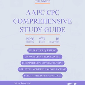 AAPC CPC Comprehensive Study Guide 2026-2027