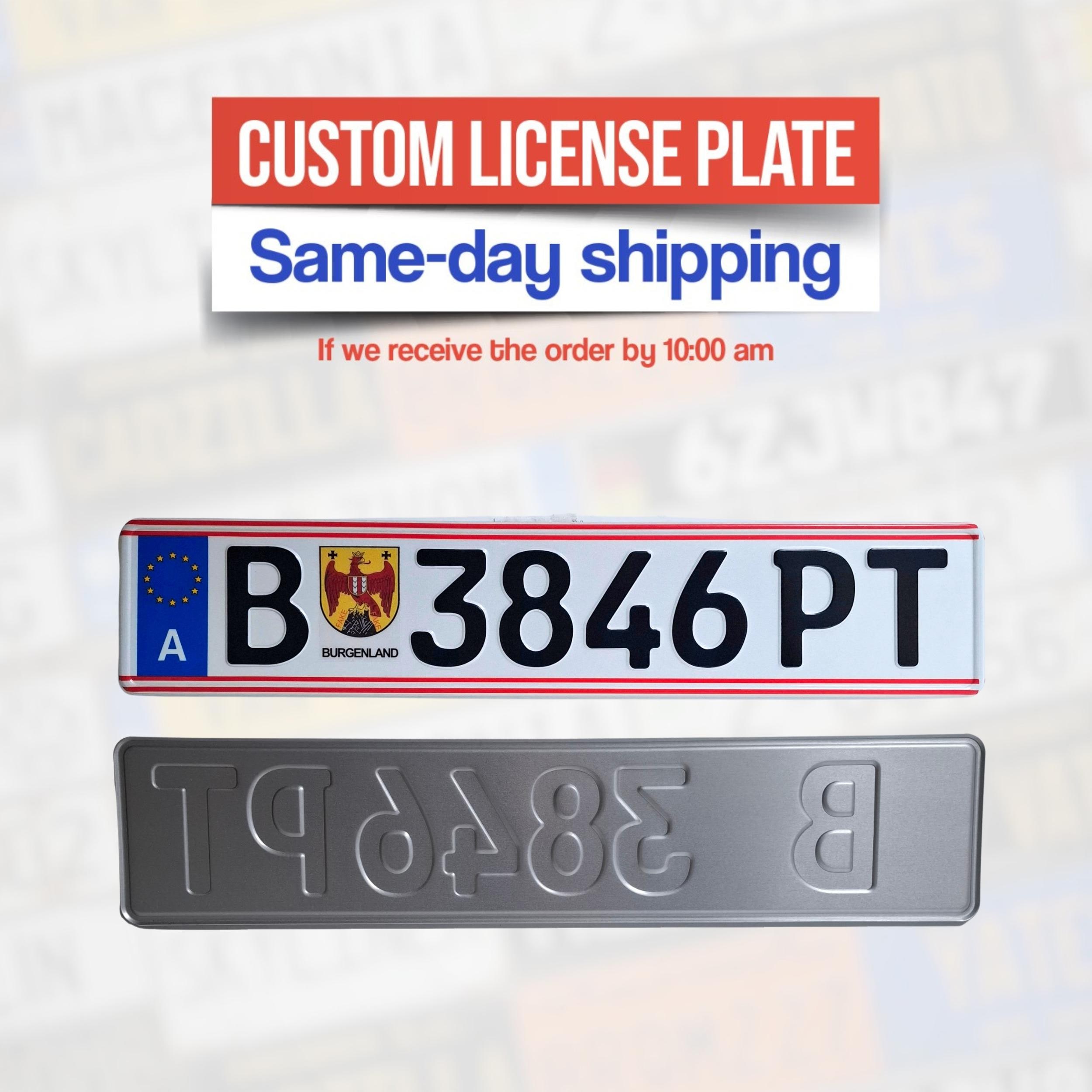 Dubai license plate - Etsy 日本
