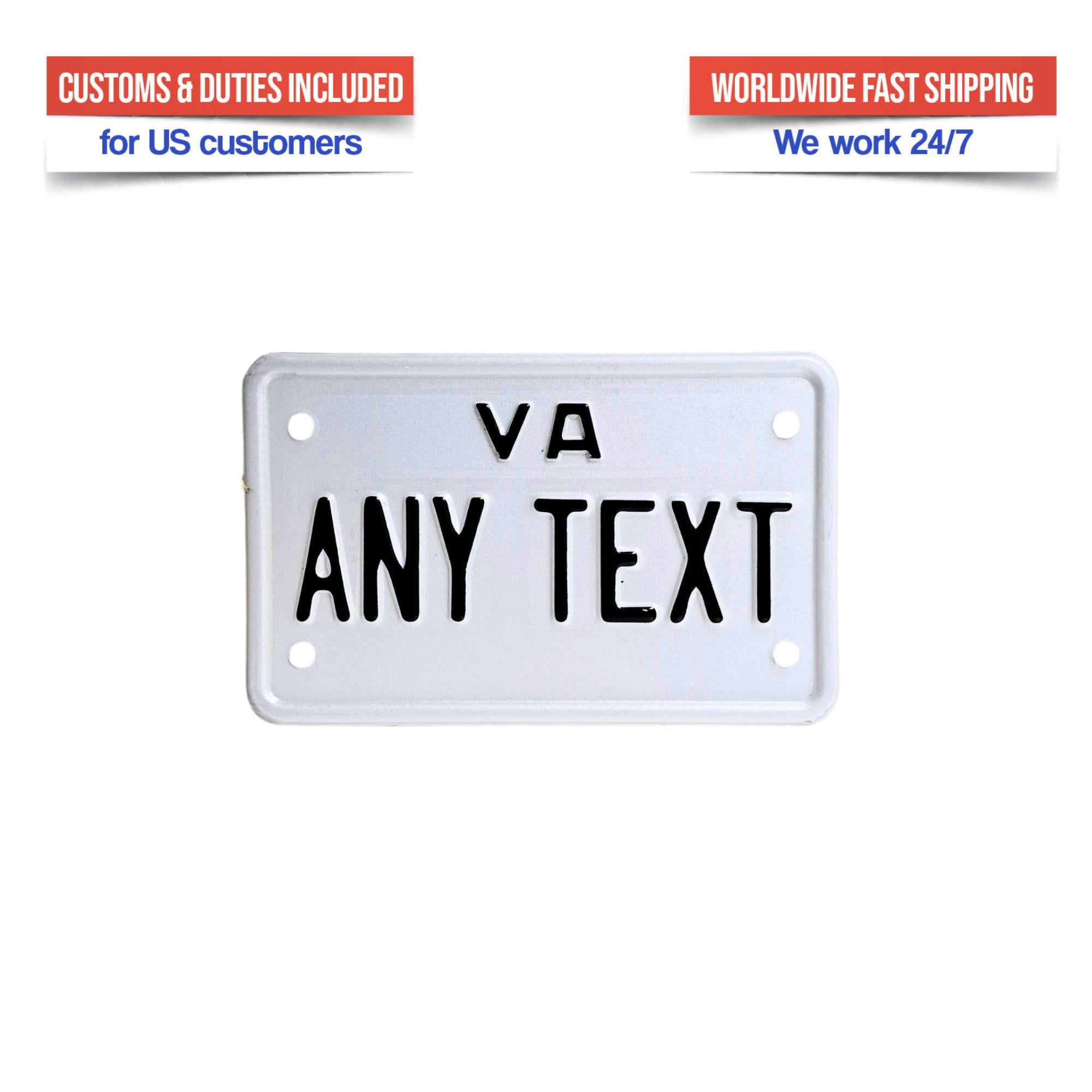 Virginia antique license plates - Etsy 日本