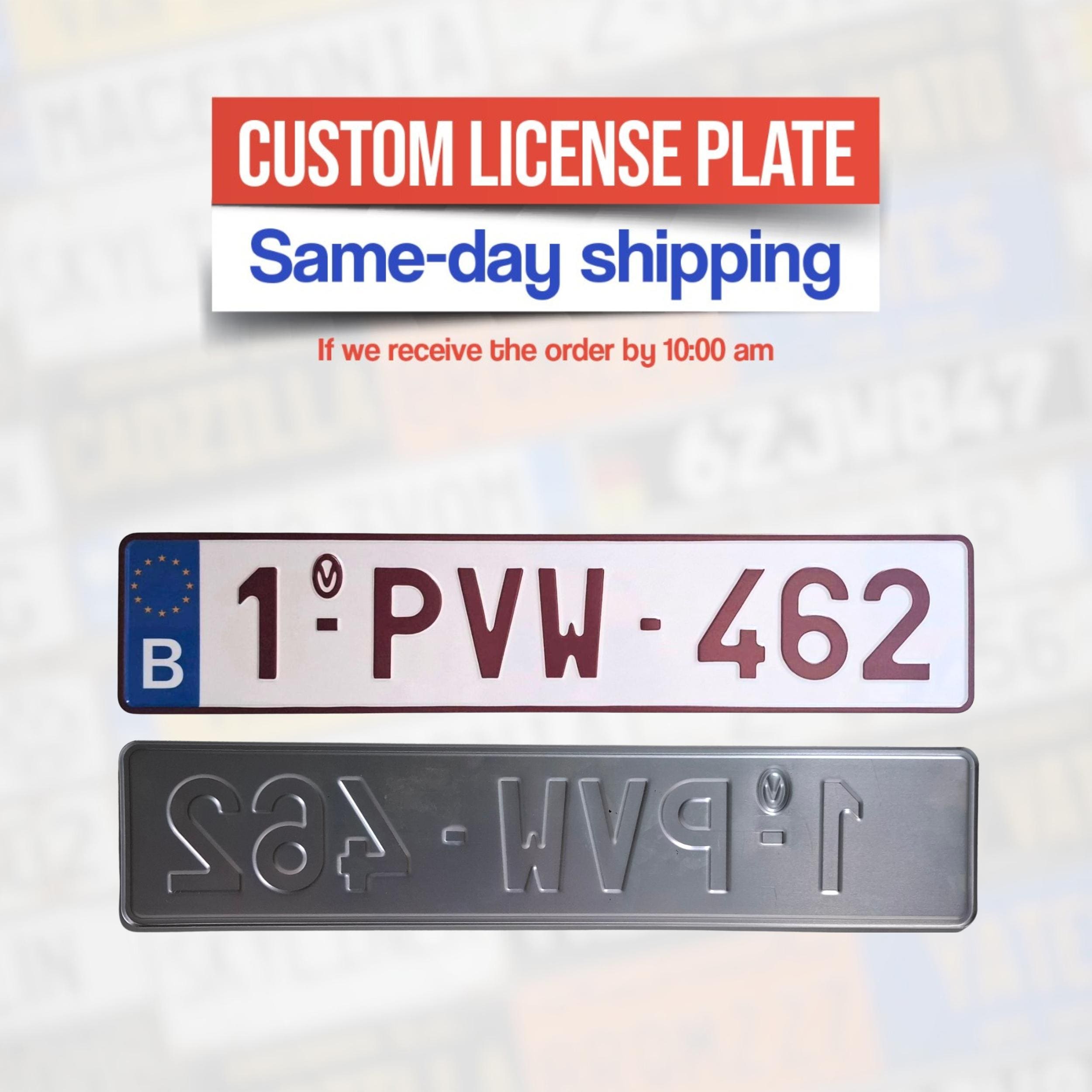 Dubai license plate - Etsy 日本