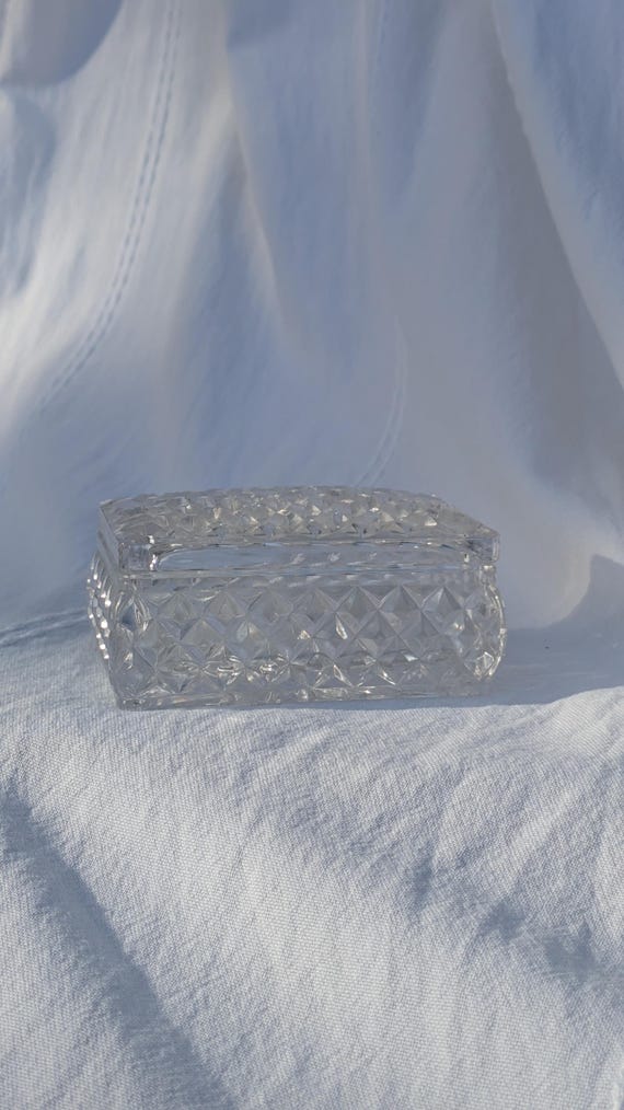 Rectangular Glass Keepsake Box - image 2