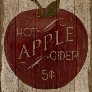 Hot Apple Cider, 8x10 printable download