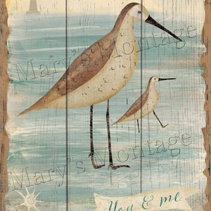 At the Beautiful Sea, 3pc. 8x10, Printable Download - Etsy