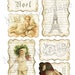 Joyeux Noel Tags/ornaments Download &amp; Print - Etsy