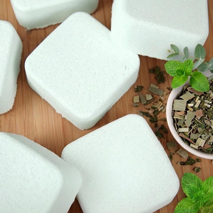 Eucalyptus Peppermint Shower Steamers: Natural Sinus Relief Cubes - Etsy