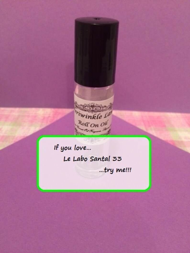 Le Labo Santal 33 Type Roll On Perfume Etsy