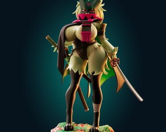ニャオスカラダ樹脂製フィギュア｜手描き16K 3Dプリントポケモンコレクタブルスタチュー
