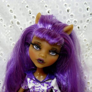 OOAK Monster High Clawdeen Wolf repaint new doll