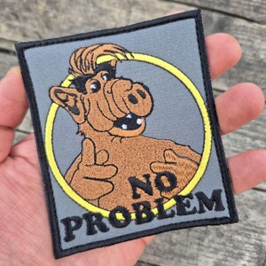 Large Morale Patch 10x8.5 cm – Tactical Velcro Patch – Embroidered Military Badge