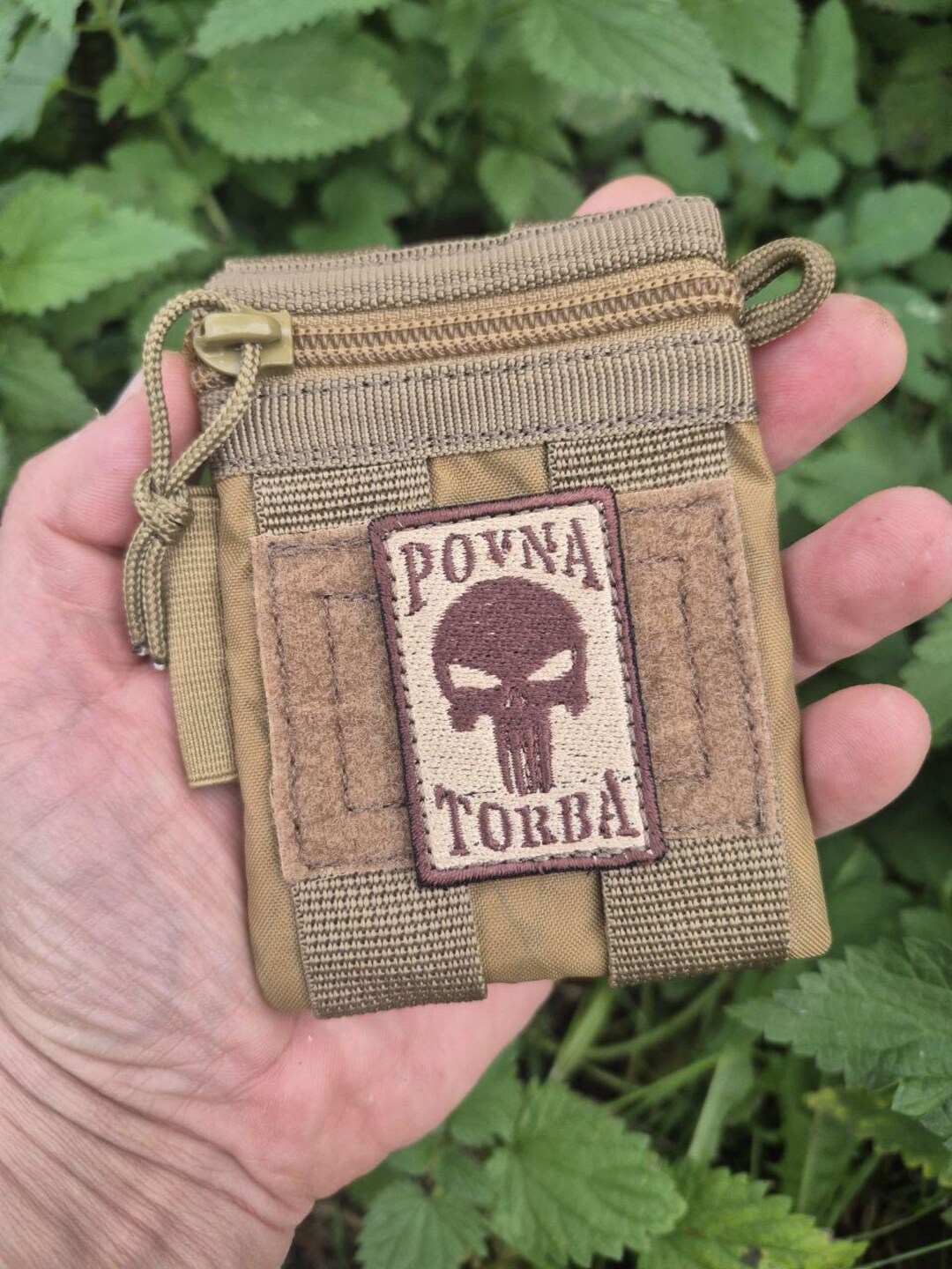 EDC Pouch Organizer “torch 1” – Compact Pocket Wallet Bag With YKK ...