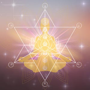 Merkaba Ljus Kropp & Chakrainriktning | Helande Andlig Nedladdning