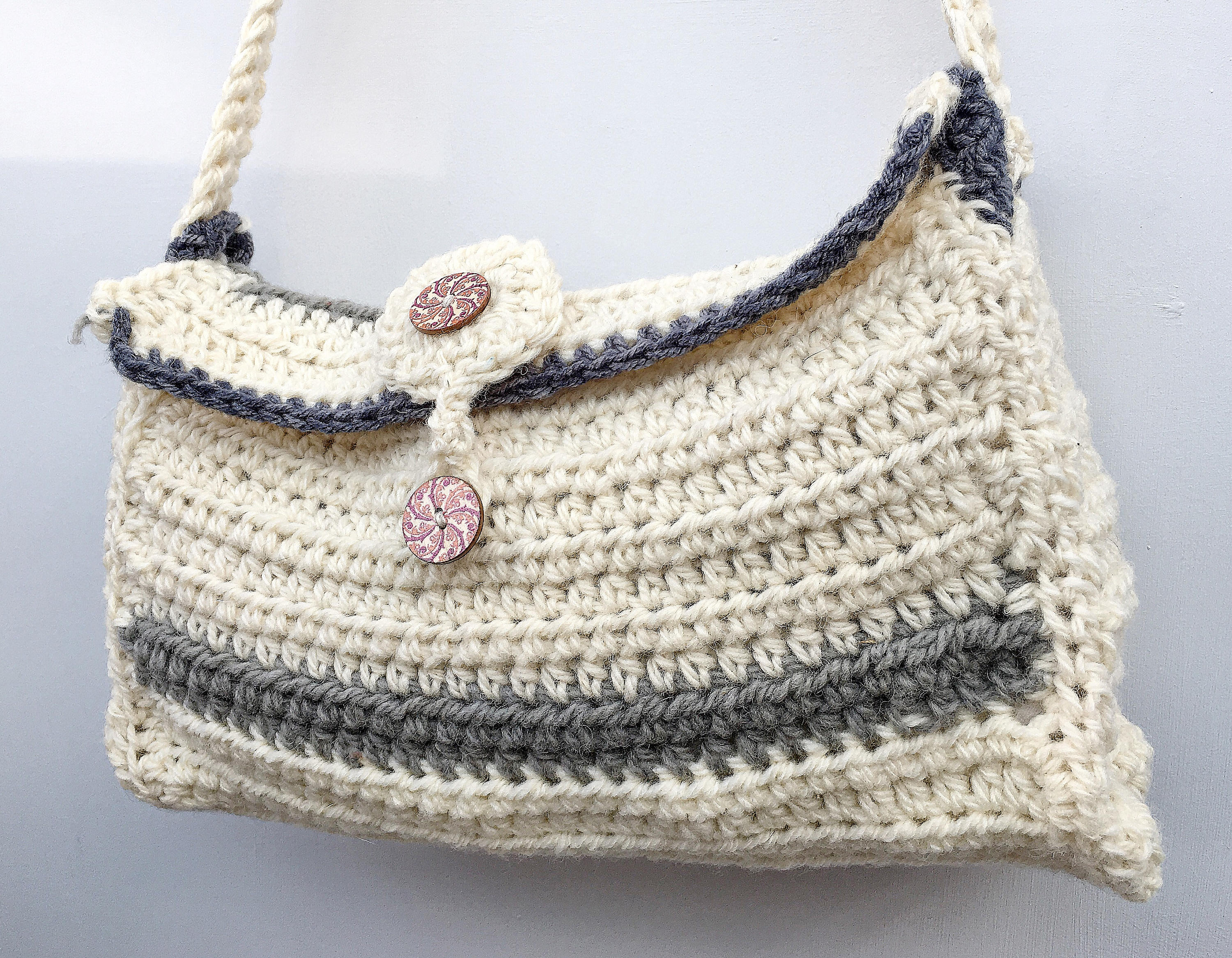 Vintage Inspired Crochet Bag Pattern vintage easy crochet Etsy Nederland