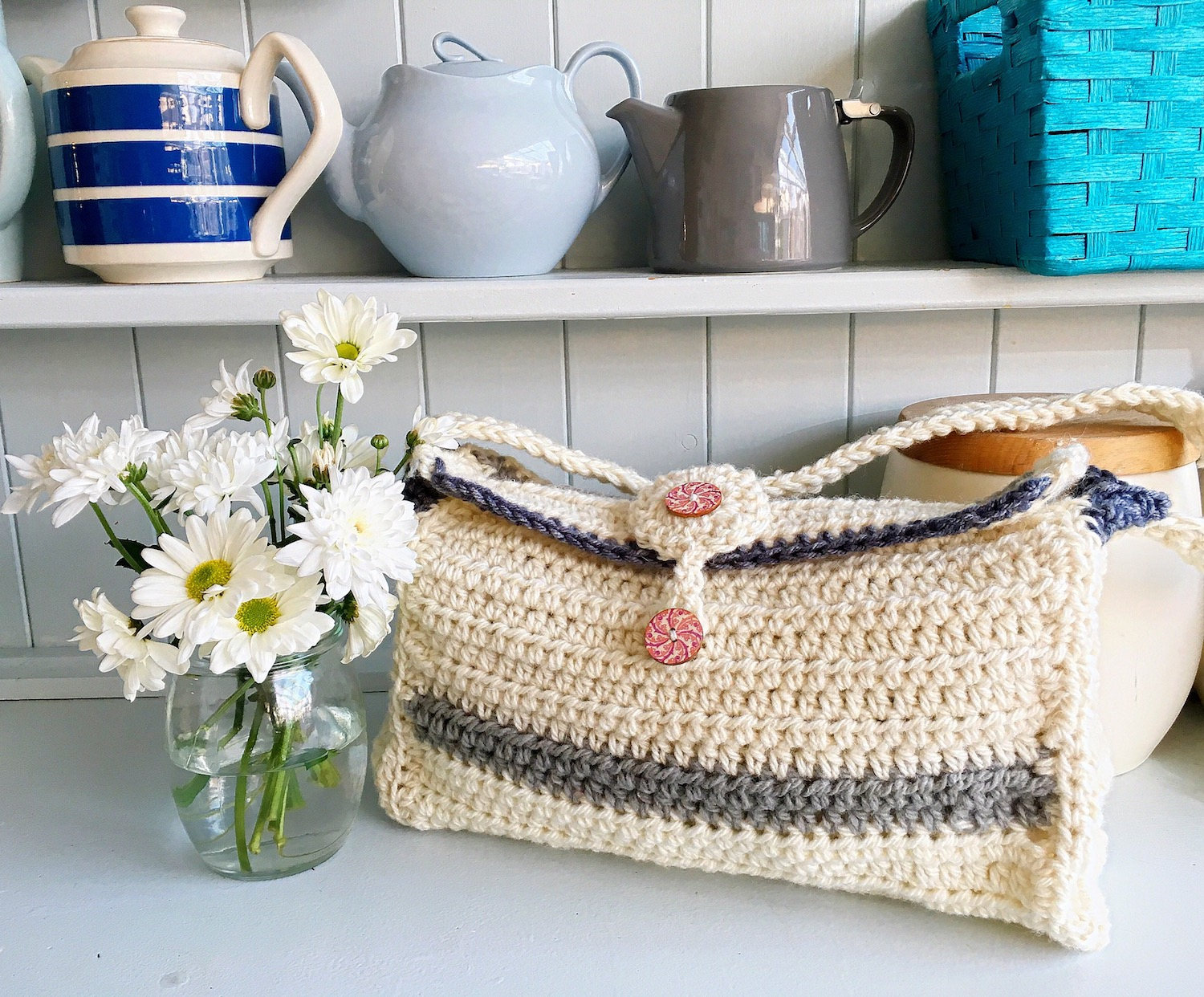 Vintage Inspired Crochet Bag Pattern vintage easy crochet Etsy Nederland