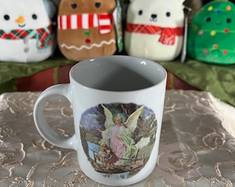Vintage Guardian Angel Mug