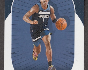 Anthony Edwards RC 2020-21 Panini Hoops #216 Basketball Card | Rookie Card | NM-MT | Timberwolves