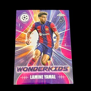 Yamal Lamine RC 2023/2024 Topps Chrome UEFA Wonderkids #WK-3