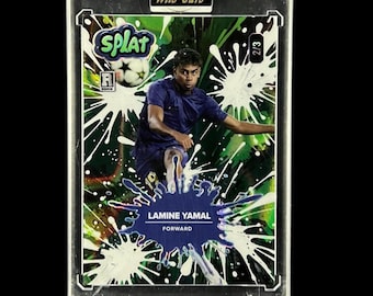 Lamine Yamal RC 2025 Wild Card Green Lava | Rookie Card | 2/3 | FC Barcelona | Soccer