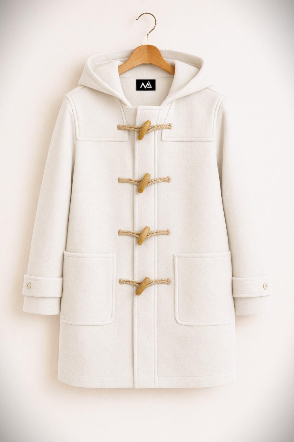 White Duffle Coat - Etsy