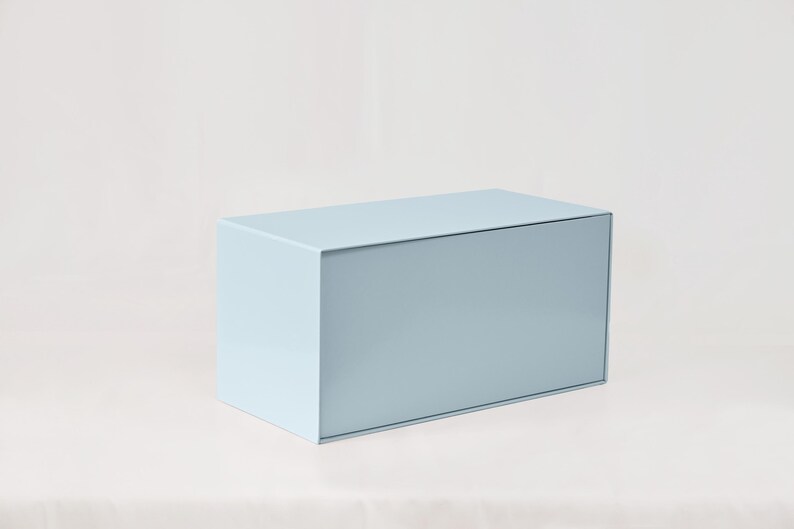 Transparent Blue Rectangular Box Colorful Rectangular Box - Etsy