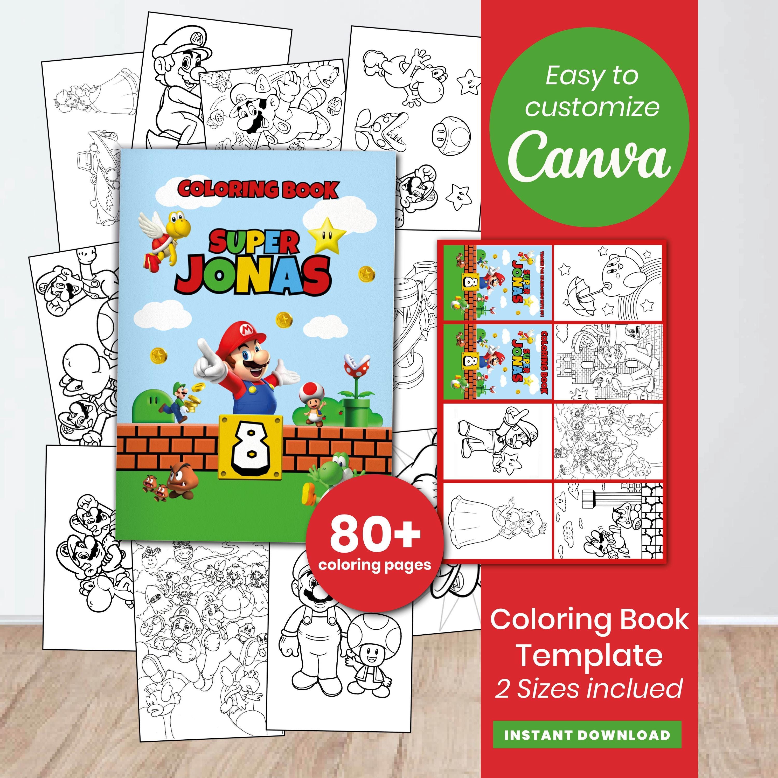 Princess peaches coloring - Etsy België, image size:3000x3000