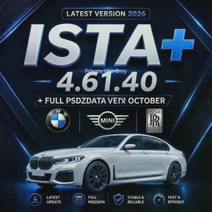 ISTA+ 4.61.40 Download - Diagnostic & Programming Software Compatible with BMW ( October 2026 Version)