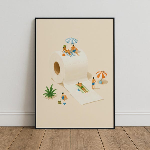 Alta Summer Map Via Bathroom - Etsy UK