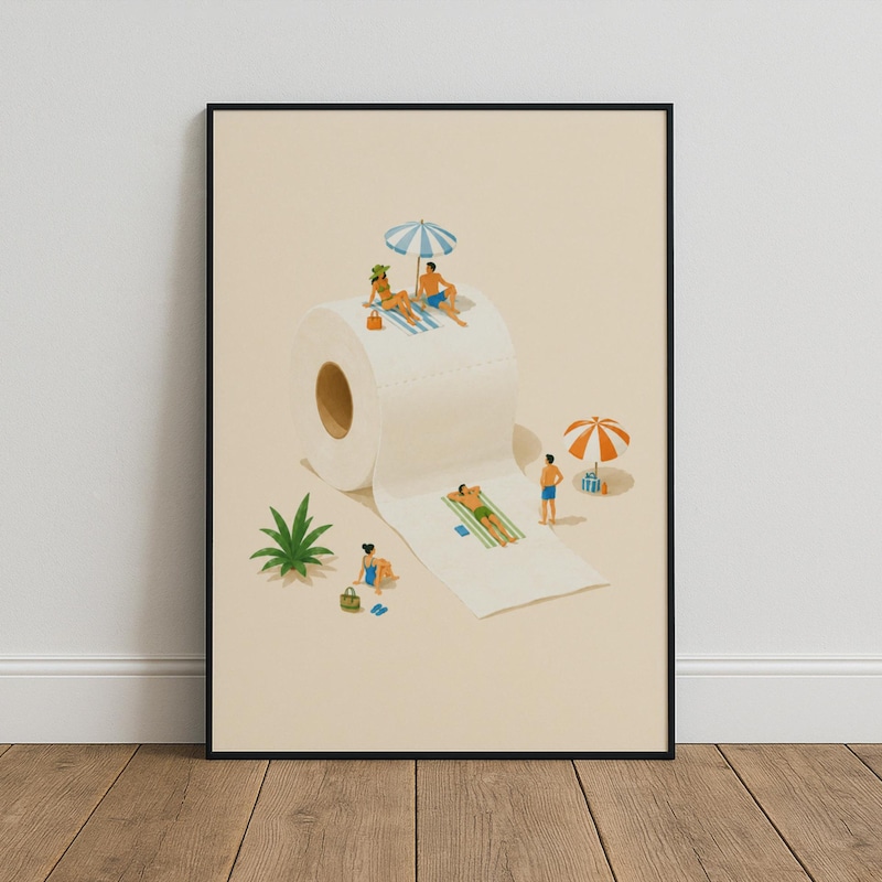 Alta Summer Map Via Bathroom - Etsy UK