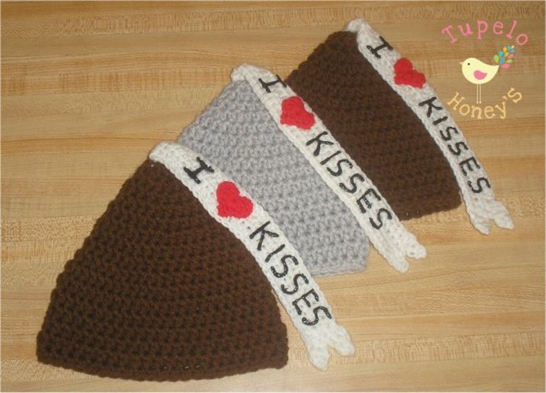 SALE: Chocolate Smooch Hat Pattern 104 image 0