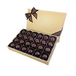 Organic Vegan Chocolate Bonbons, Debut Collection, by Creek House Chocolates 24 Piece Debut