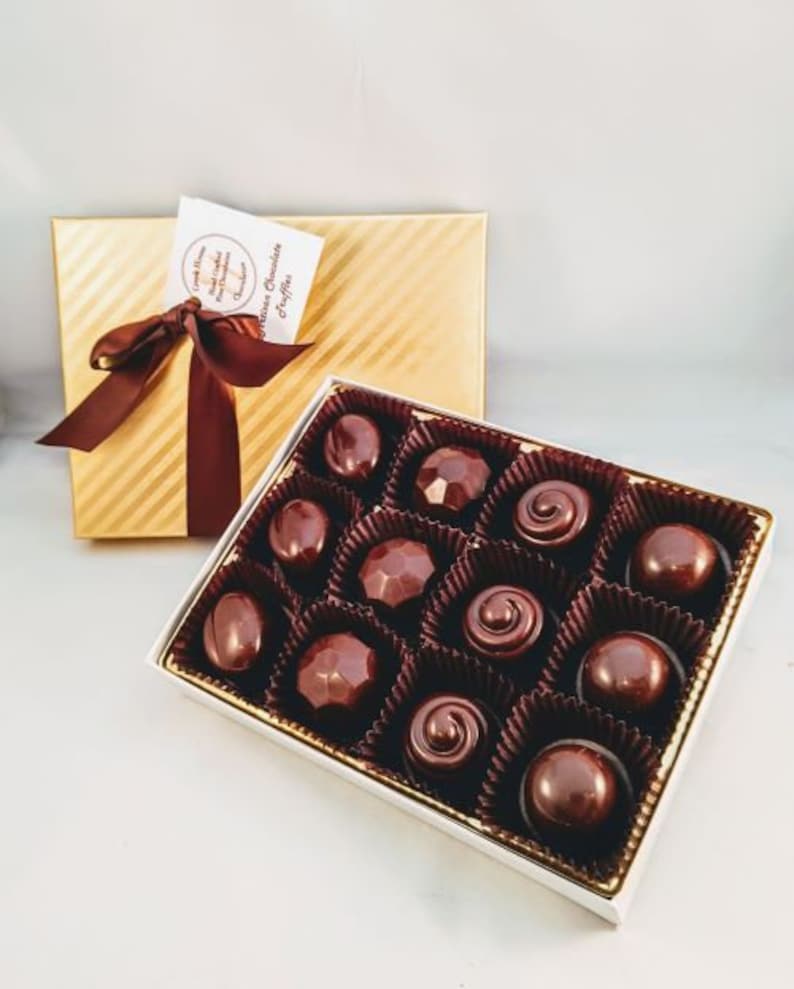 Creek House Vegan Organic Chocolate Truffles Debut 12 or 24 Etsy