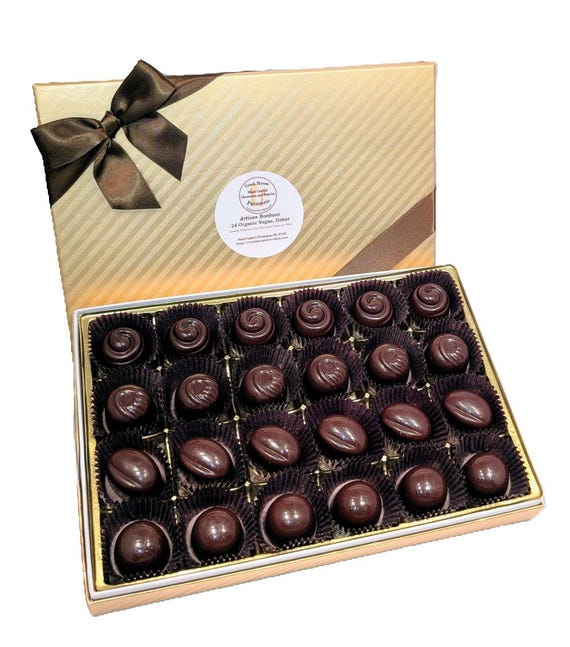 Organic Vegan Chocolate Bonbons, Debut Collection