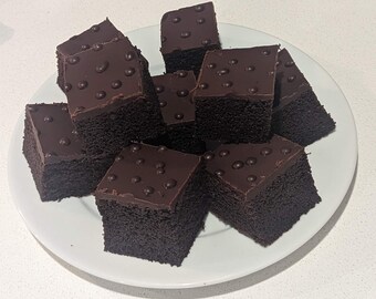 Recipe-8" Luscious Dairy Free Chocolate Cake (Vegan)-By Creek House Chocolates