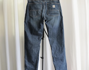 Pantalón vaquero vintage Carhartt Rugged Flex de corte relajado y 5 bolsillos, talla 32".